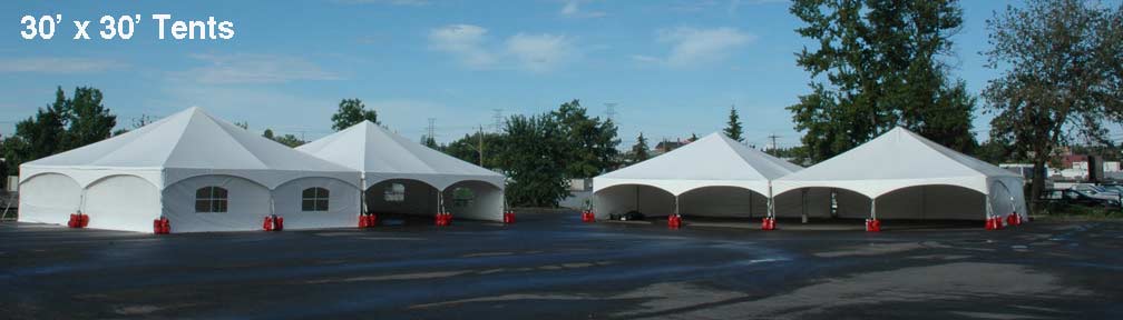 30 x 30 Tent Rentals and Sales