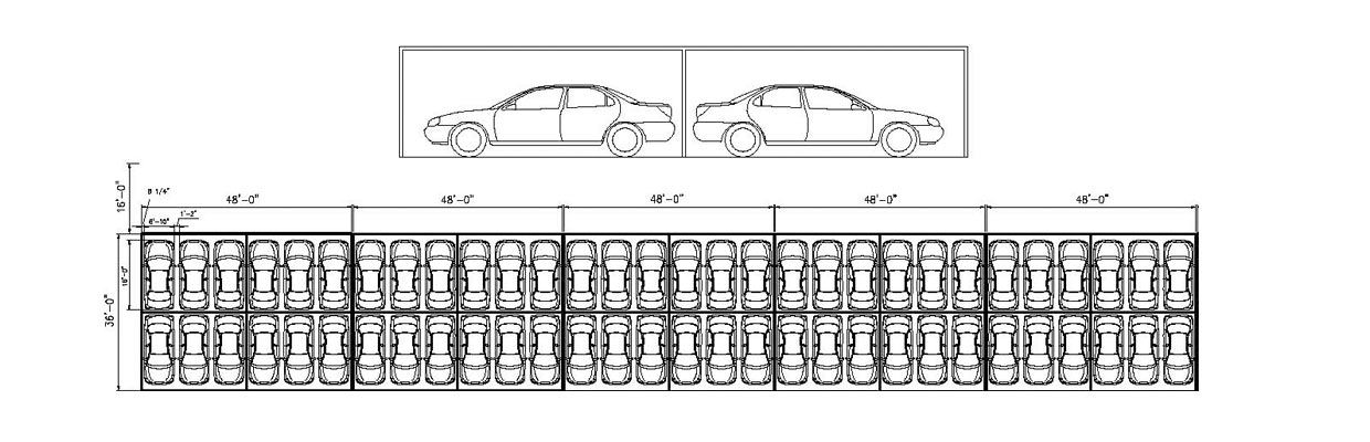 Hail Shelters for Car Dealerships