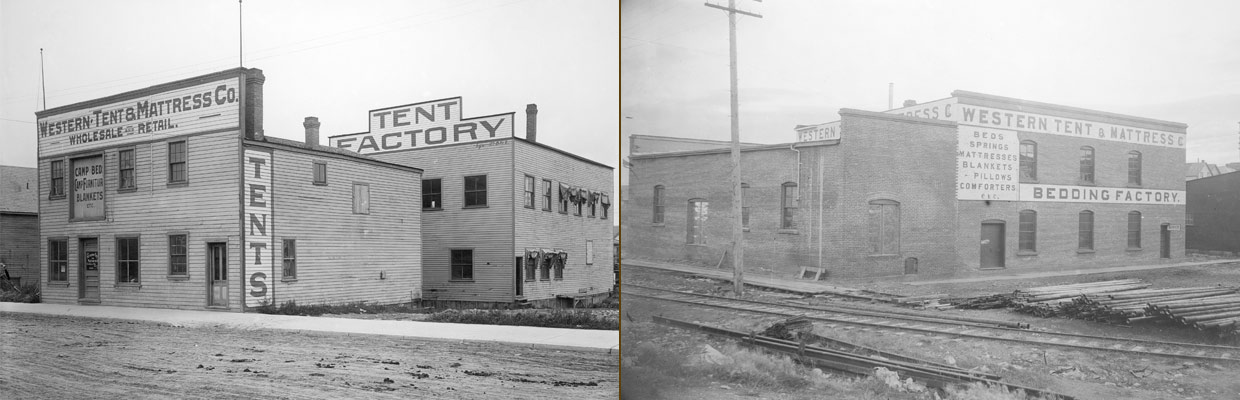 Calgary factories at the turn of the century
